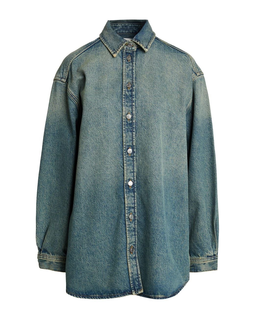 Samsøe & Samsøe Blue Denim Outerwear Organic Cotton