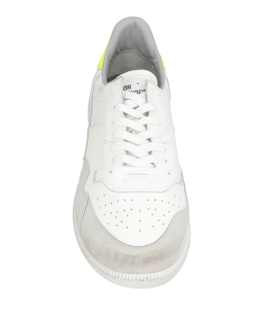 HIDNANDER White Sneakers Leather for men