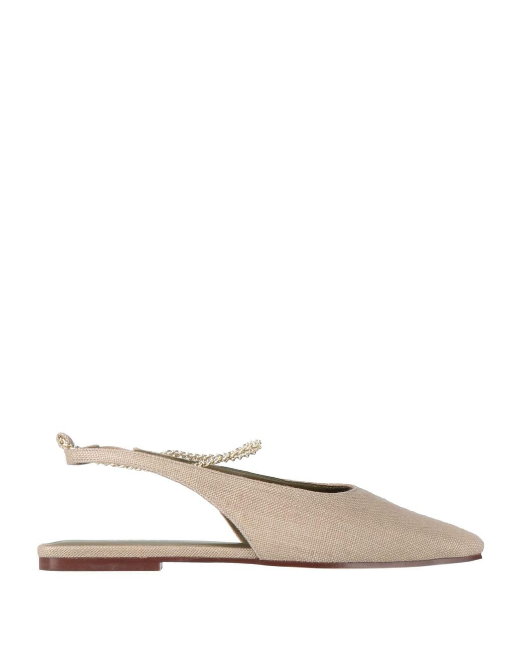 MARIA LUCA White Ballet Flats