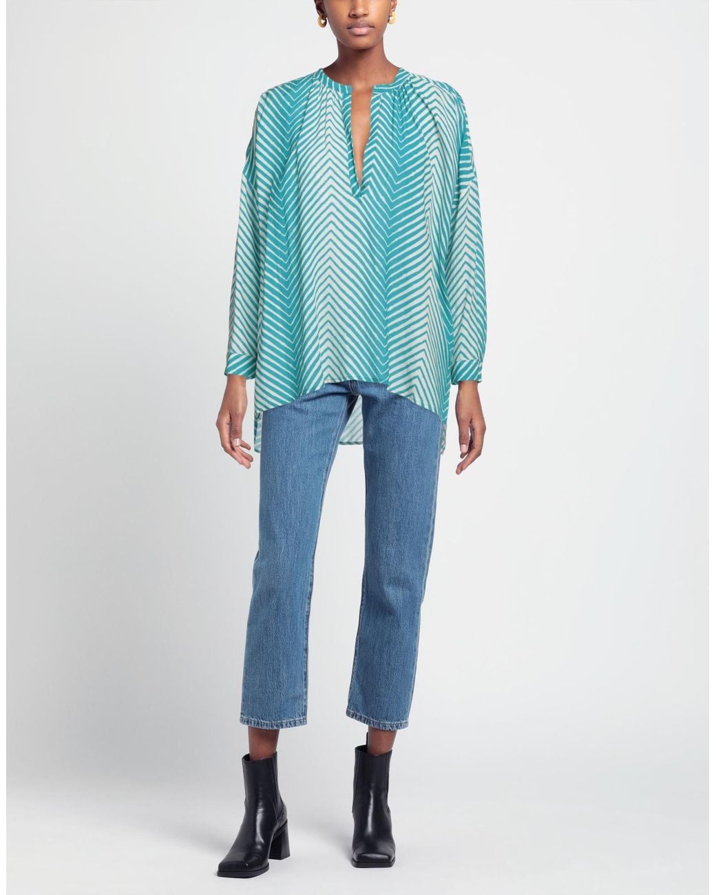 Soallure Blue Top