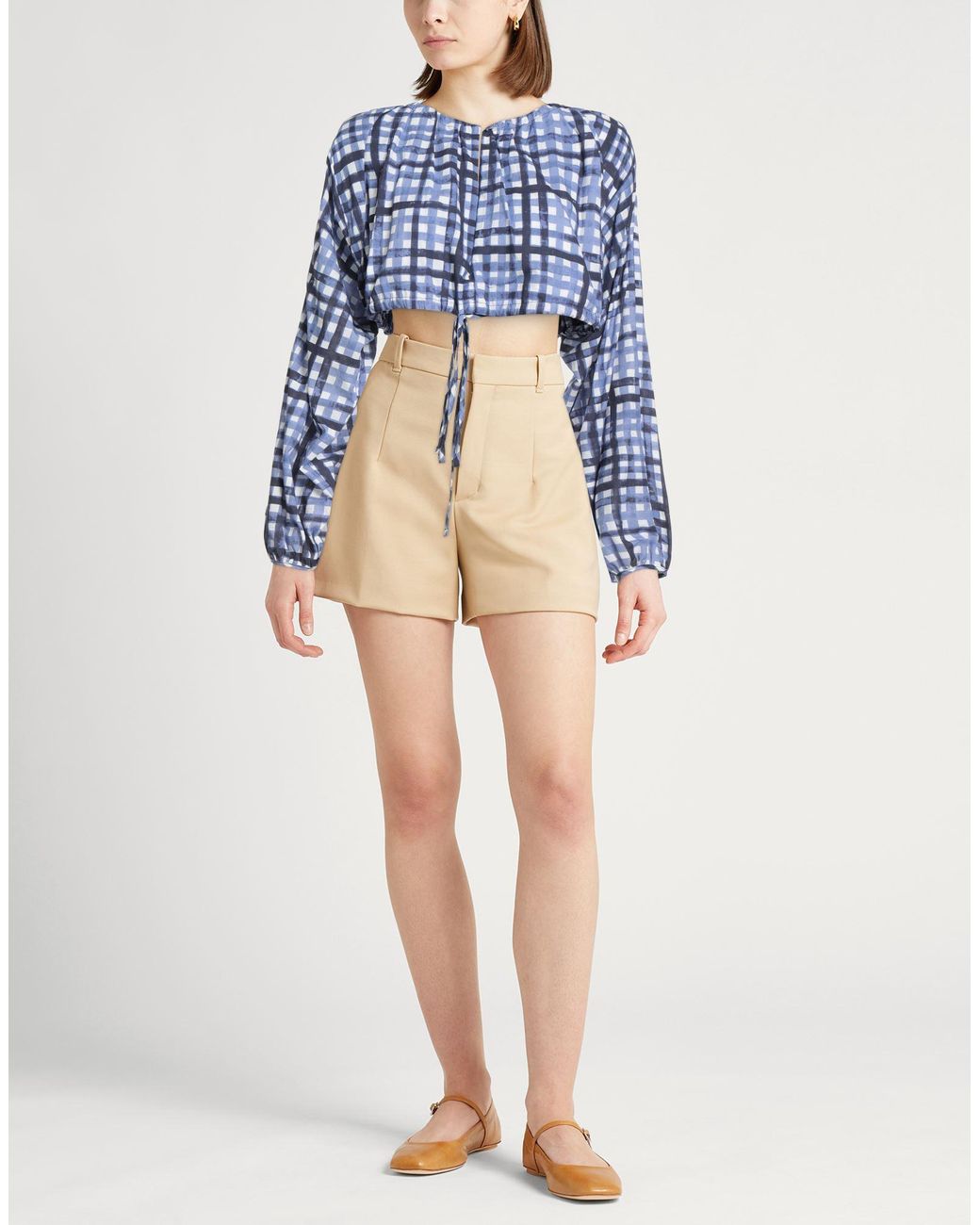 Semicouture Blue Tops