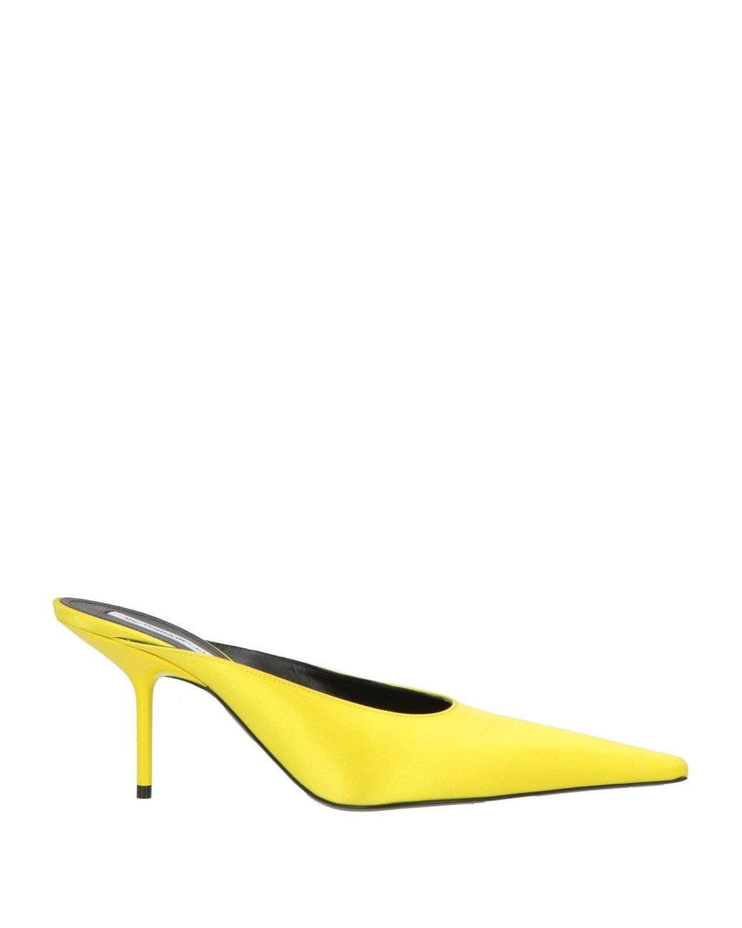 Victoria Beckham Yellow Mules & Clogs