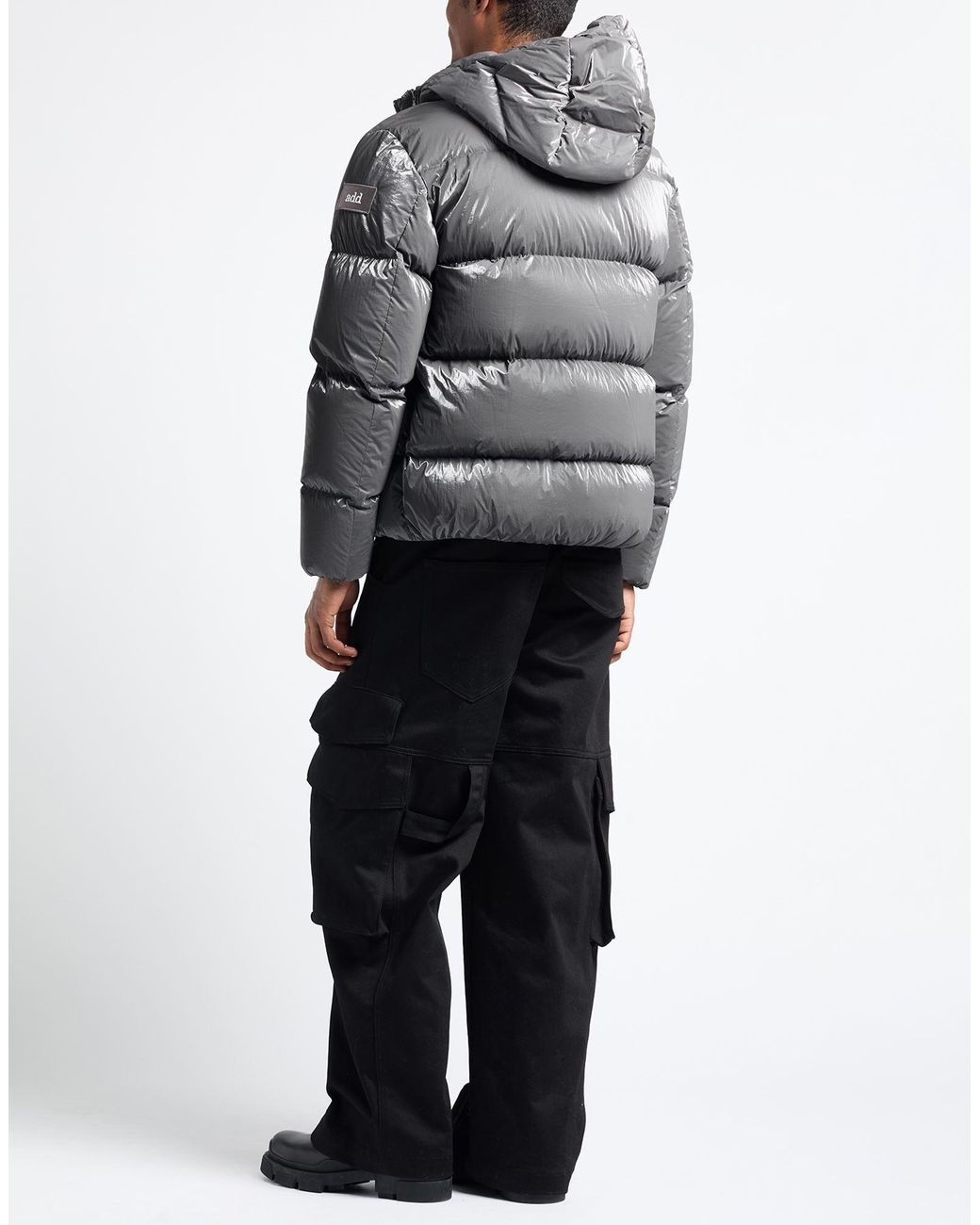 Add Gray Puffer for men