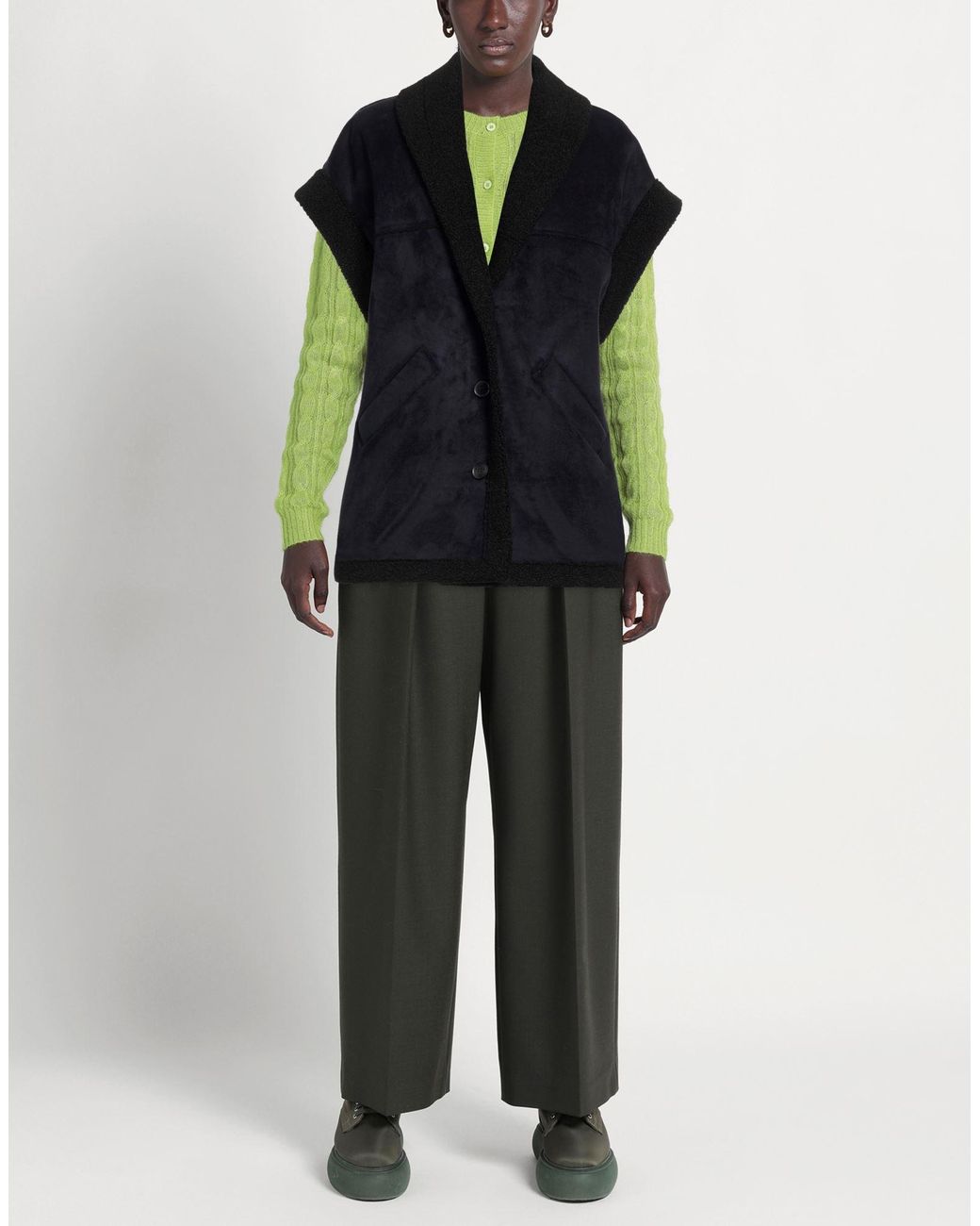 Shirtaporter Black Shearling & Teddy