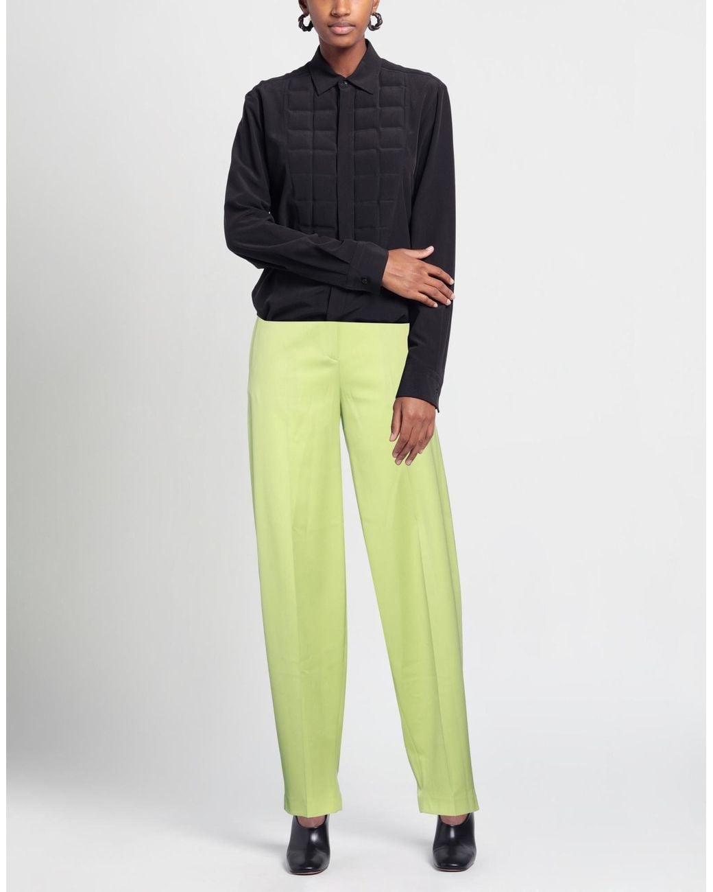 The Attico Yellow Trouser