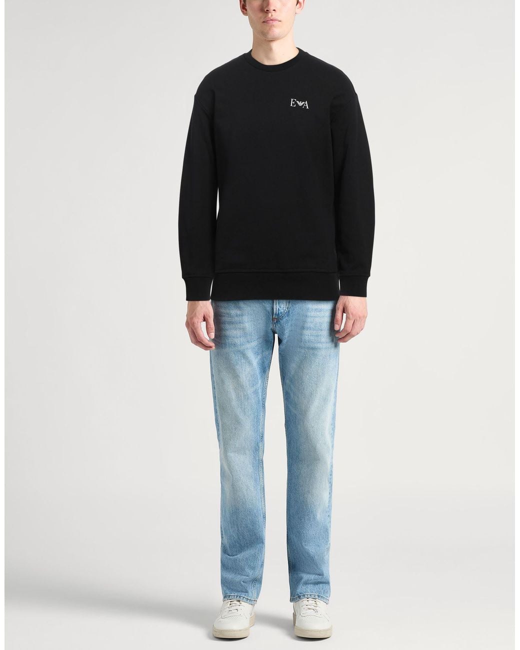 Emporio Armani Black Sweatshirt for men