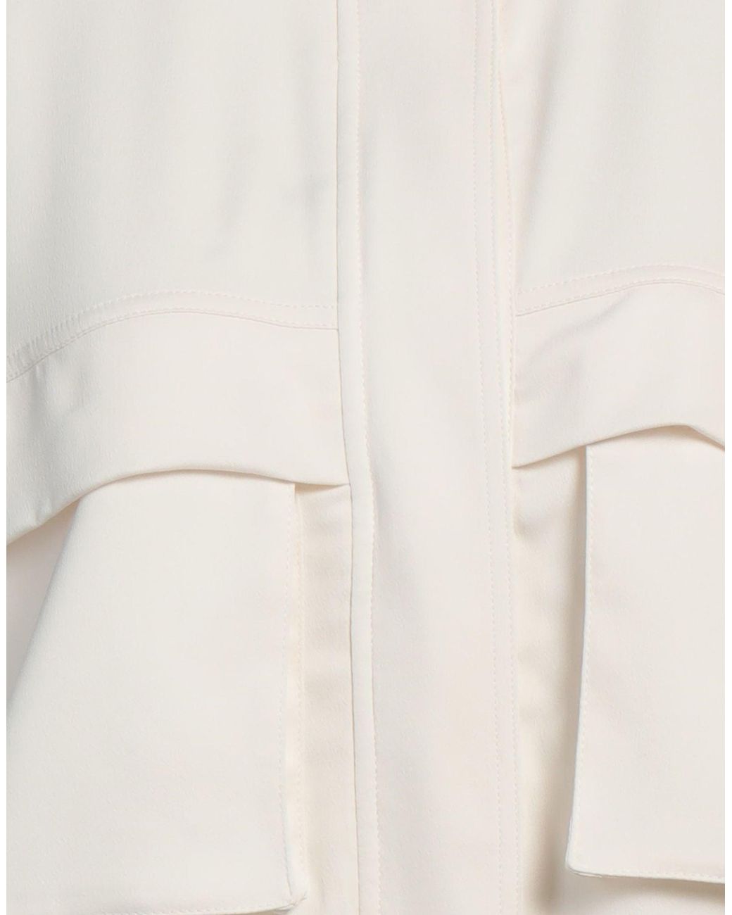 Pinko White Cream Vest Polyester