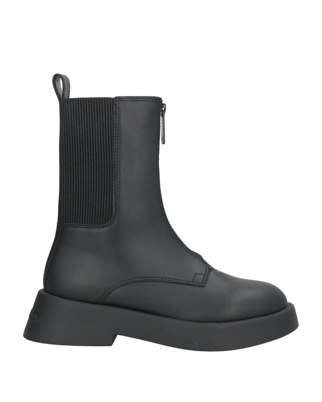 ARMANI EXCHANGE Black Ankle Boots