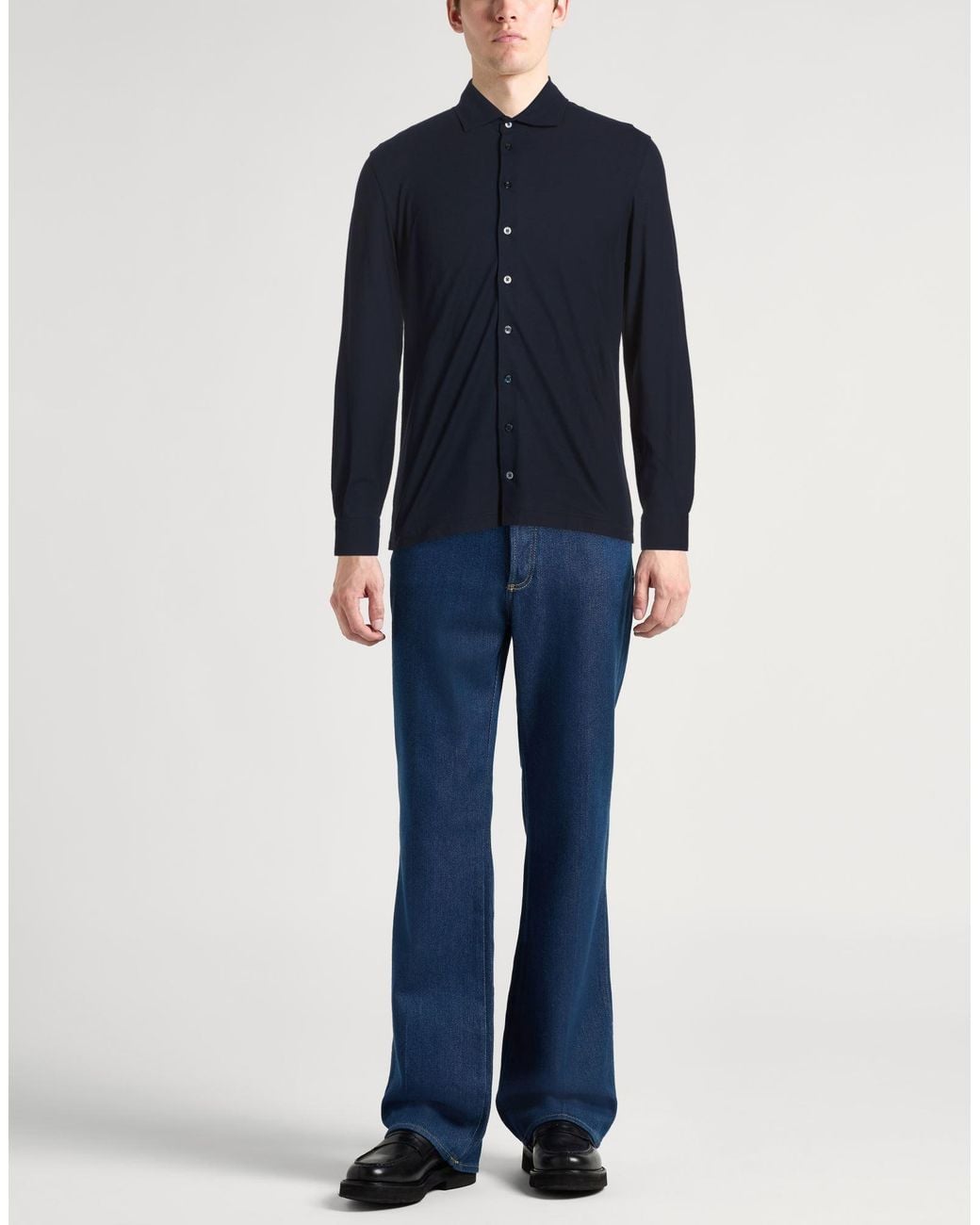 Herno Blue Shirt for men