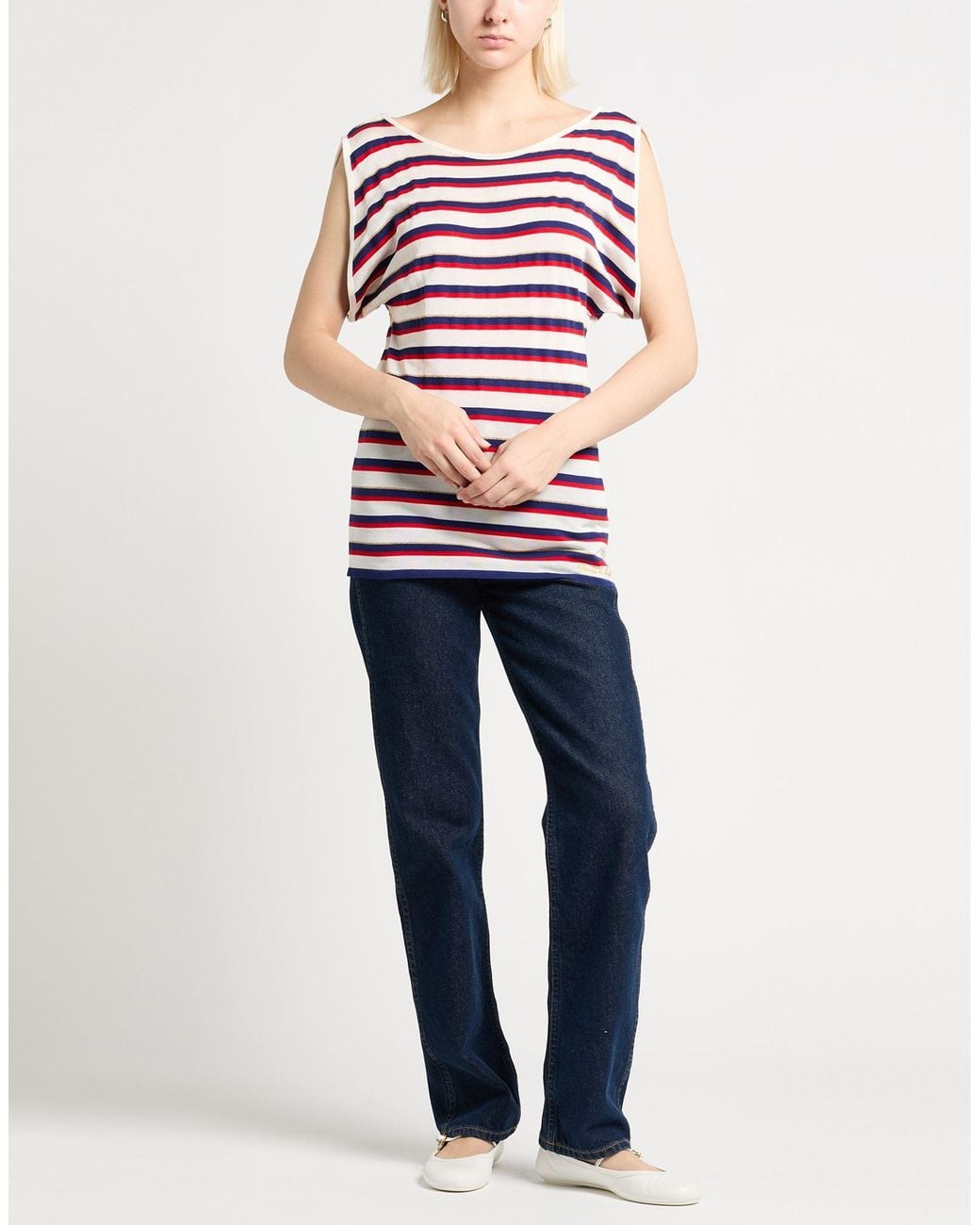 Top Frankie Morello de color Red