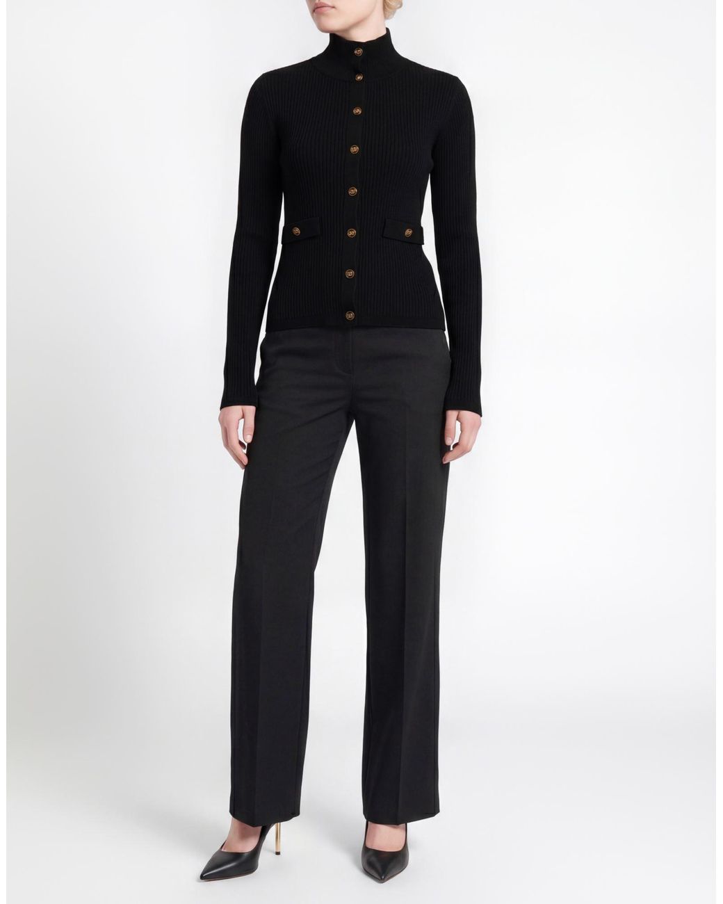 Karl Lagerfeld Black Cardigan