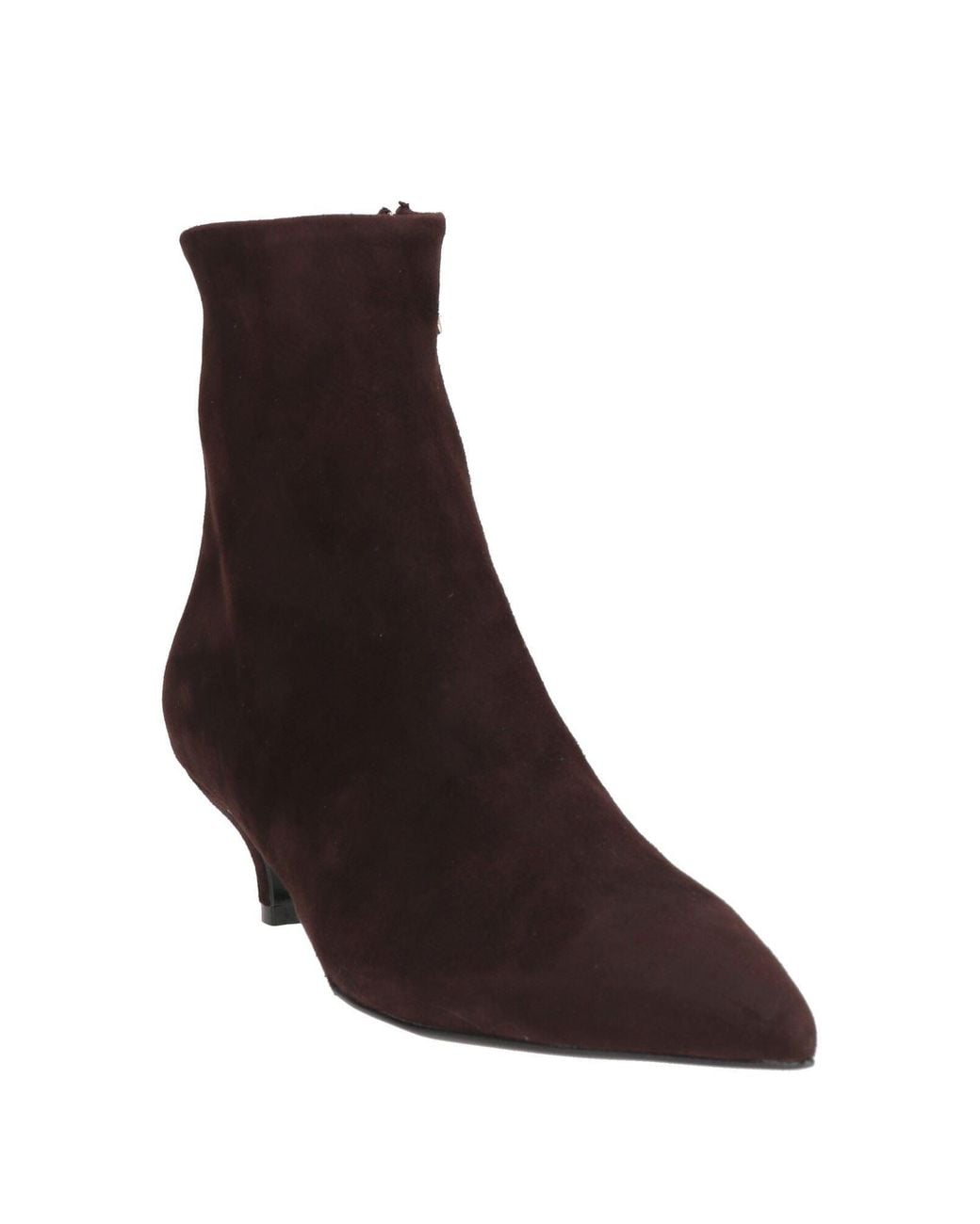 Bianca Di Brown Dark Ankle Boots Leather