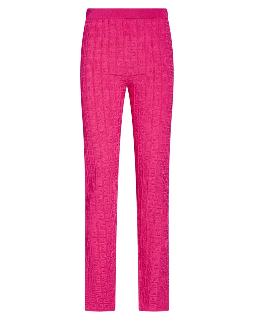 Givenchy Pink Pants Viscose, Polyamide, Elastane