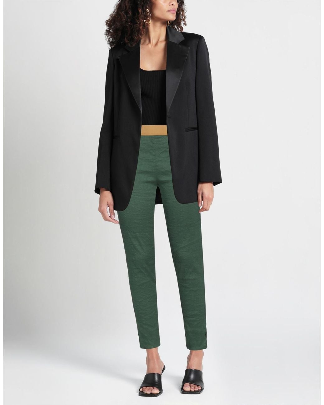 Uma Wang Green Pants