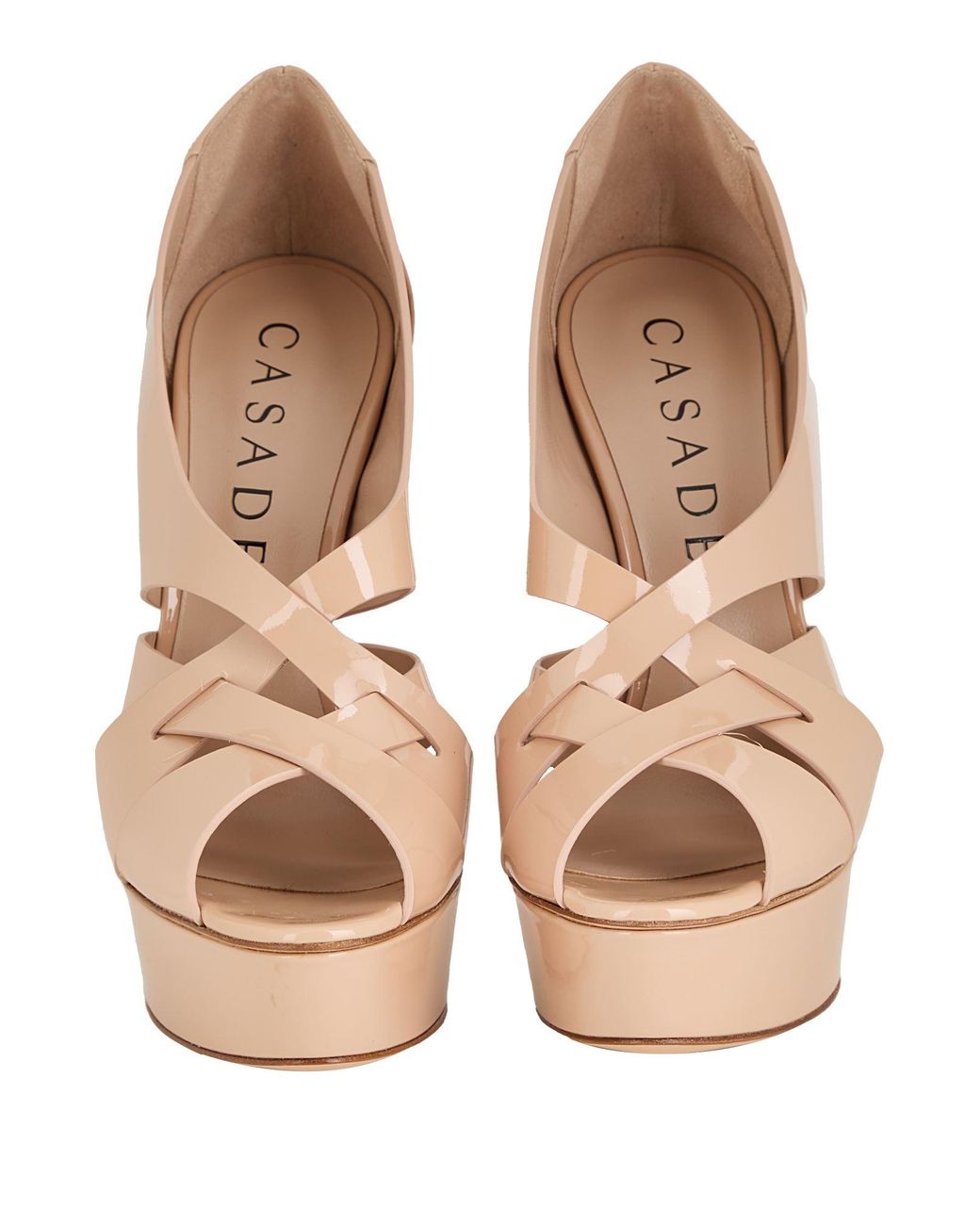 Casadei Natural Pumps Leather