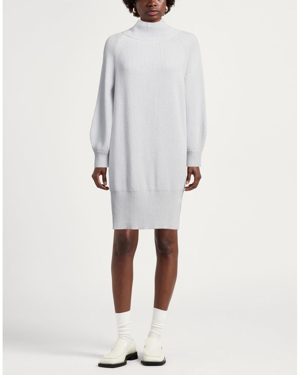 Fedeli White Mini-Kleid