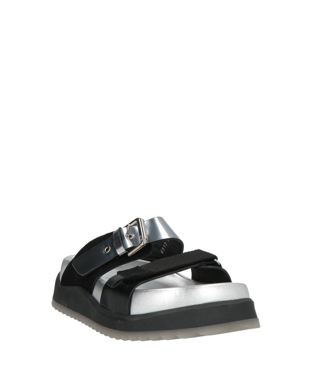 Premiata Black Sandals Leather