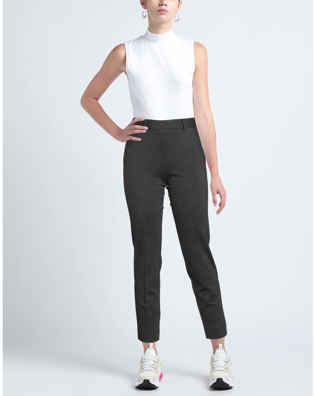SIMONA CORSELLINI Gray Pants
