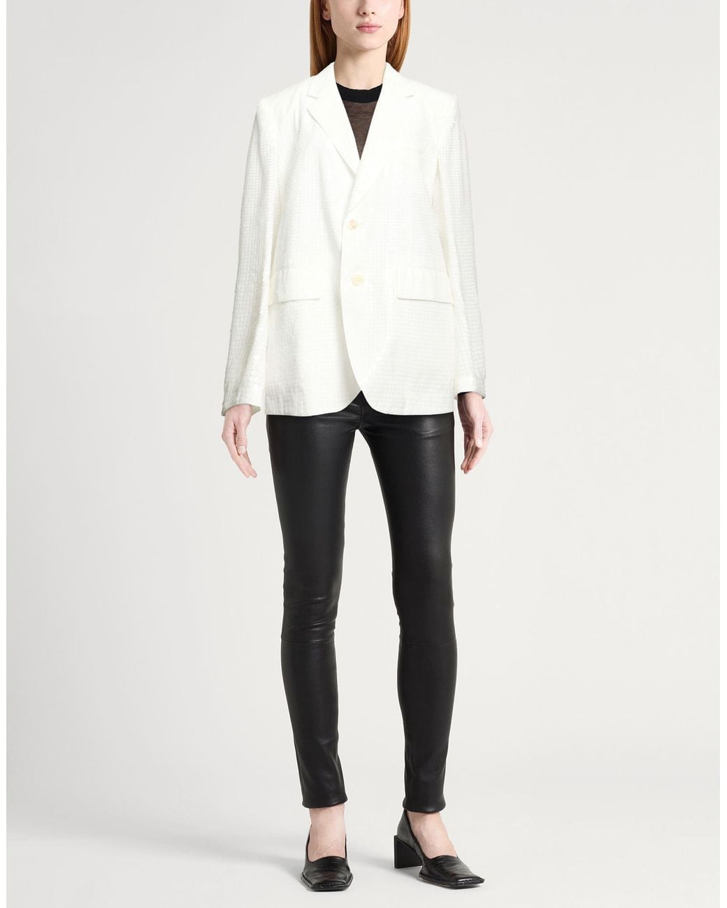 Junya Watanabe White Blazer Polyester