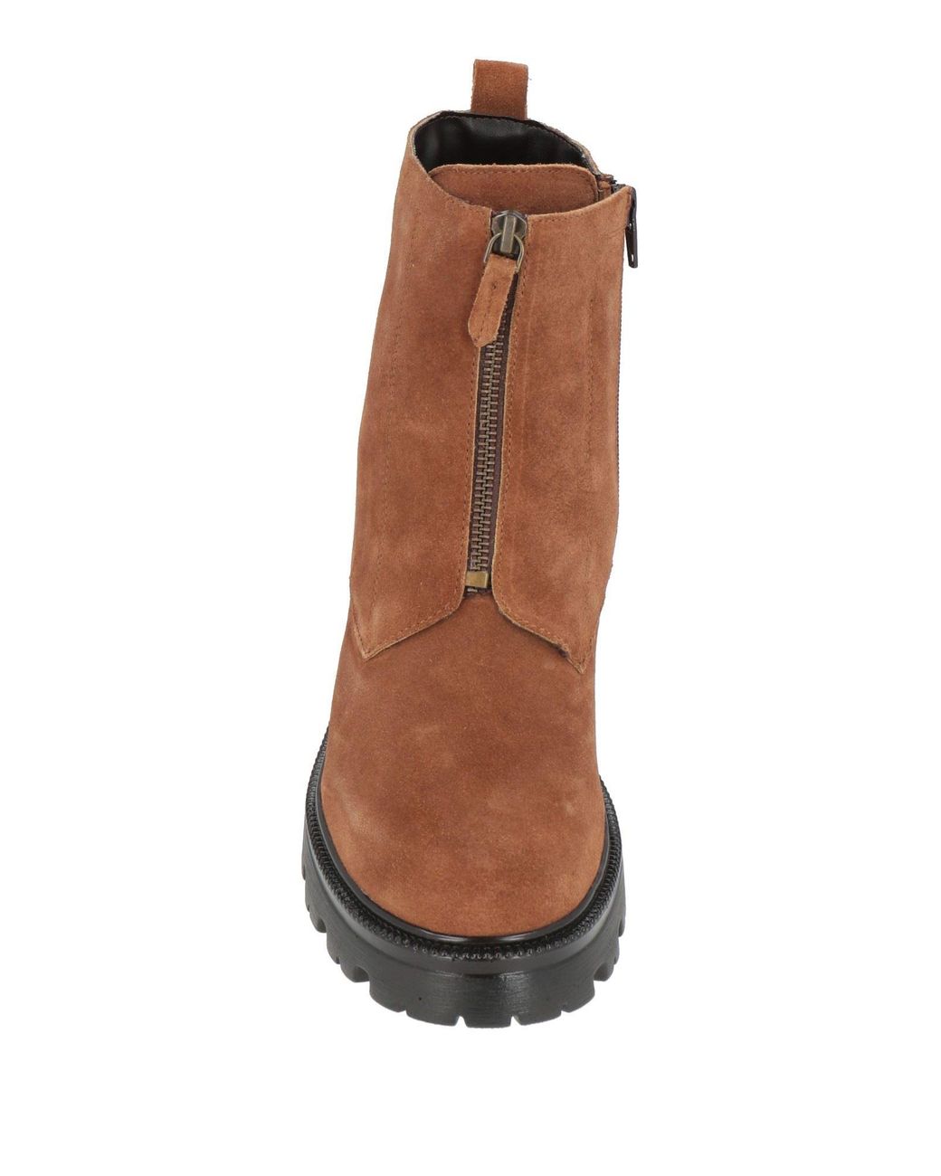 Osey Brown Ankle Boots Leather