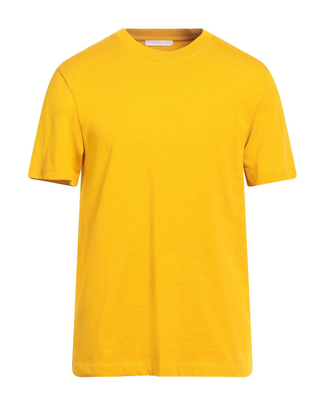 Helmut Lang Yellow Marigold T-Shirt Cotton for men