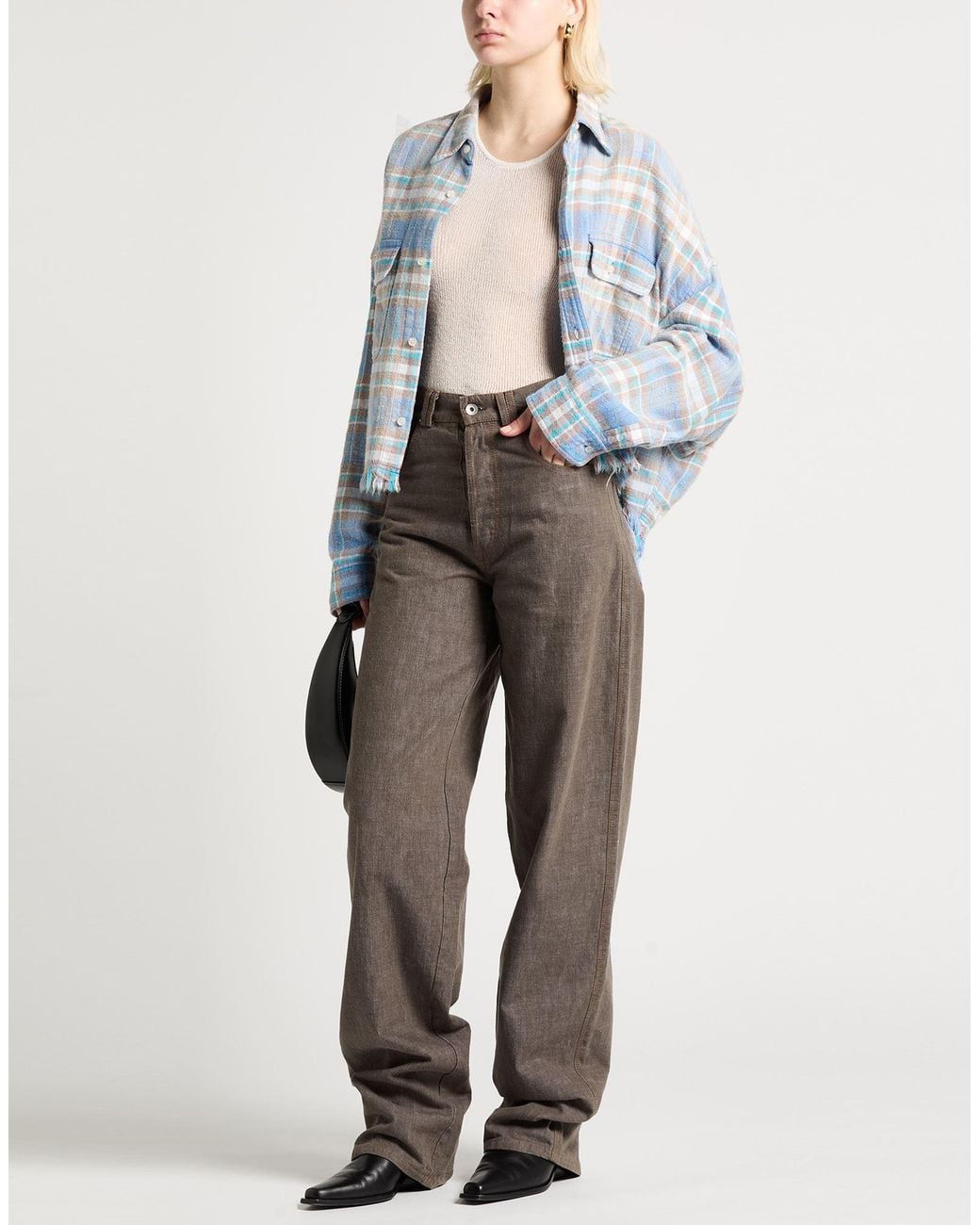 MASSCOB White Ivory Top Viscose, Metallic Polyester