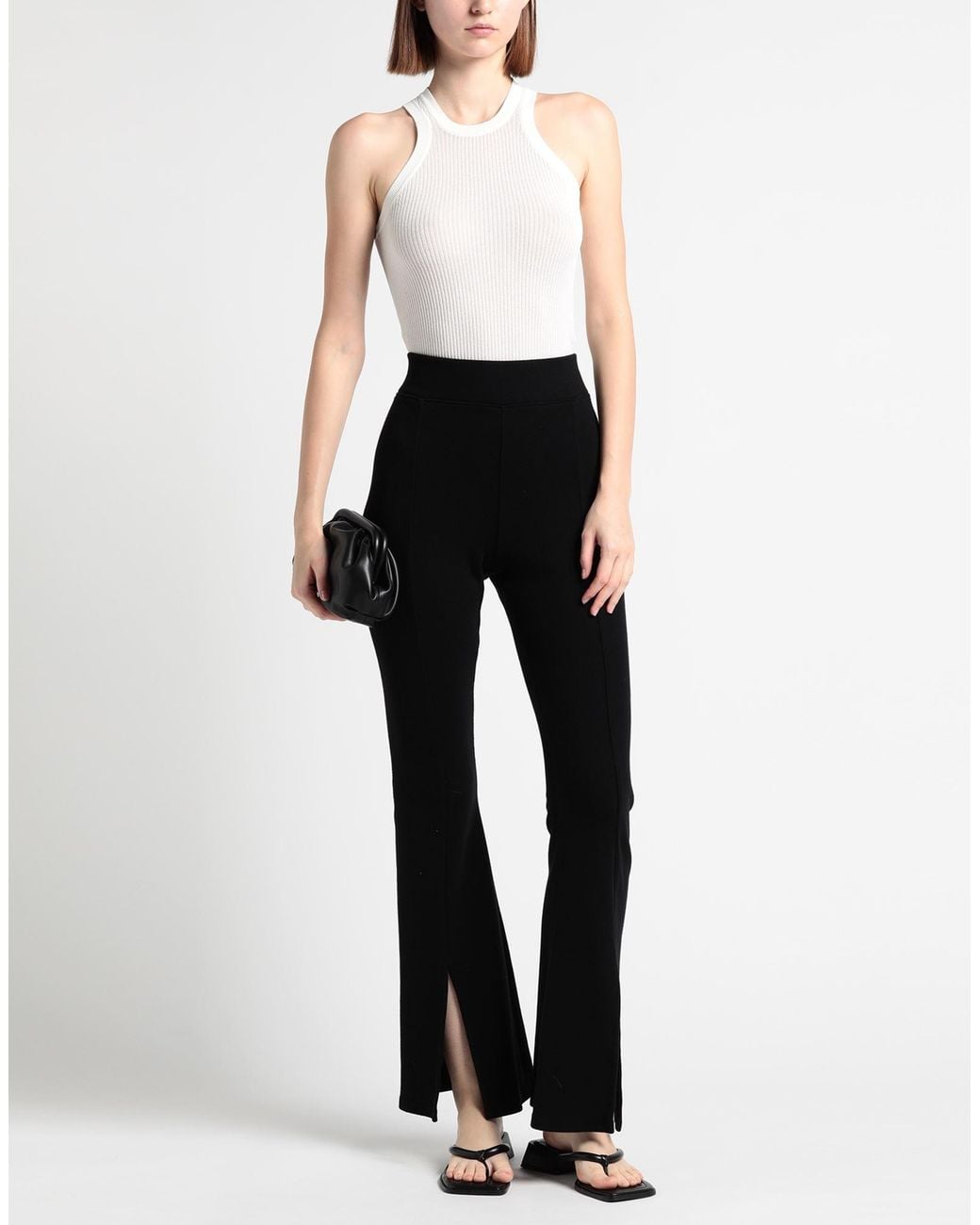 AG Jeans Black Pants Cotton, Elastane