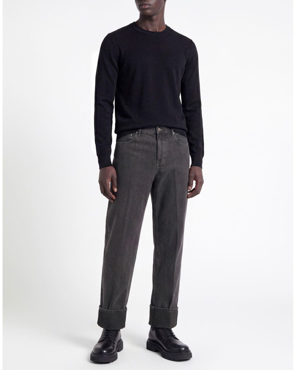 Emporio Armani Black Jeans for men