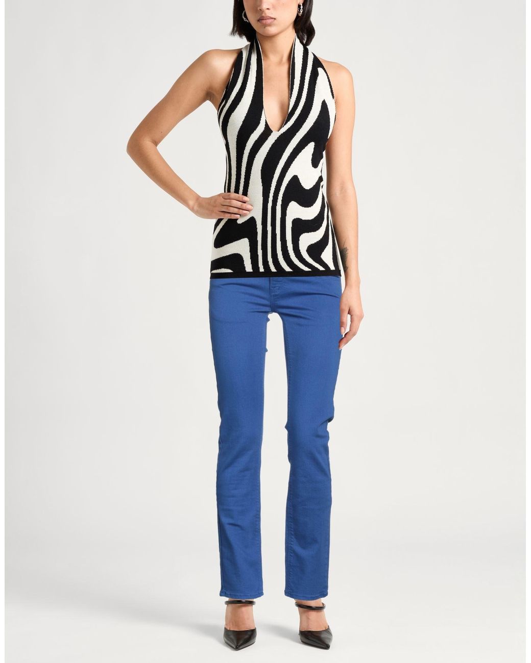 Lee Jeans Blue Bright Jeans Cotton, Polyester, Elastane