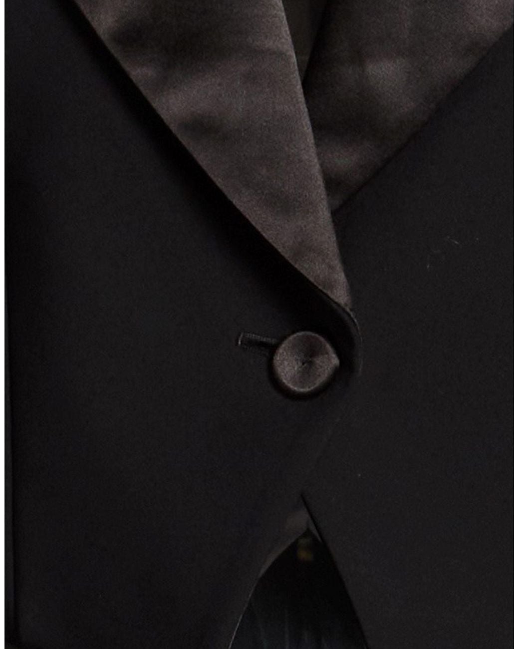 Babylon Black Blazer Polyamide, Elastane