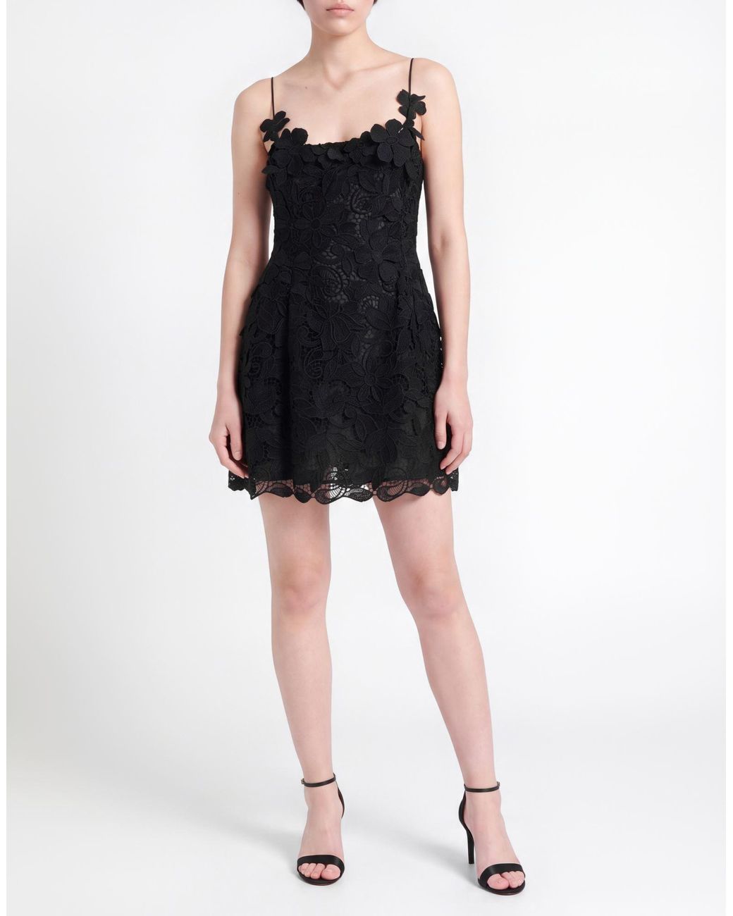 Blumarine Black Mini Dress Polyester