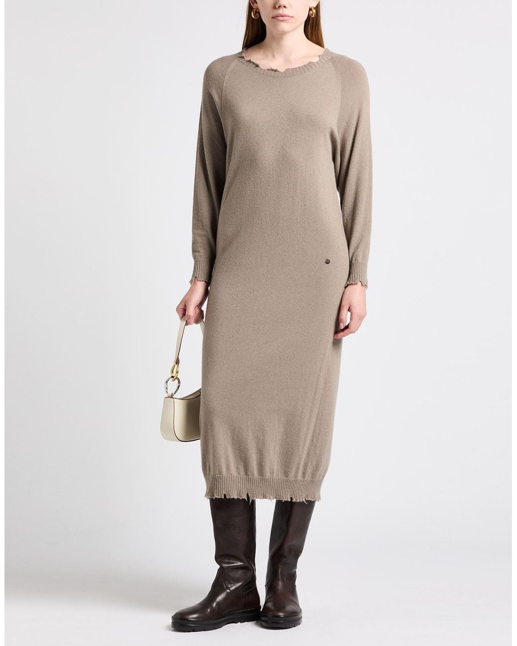 Ottod'Ame Natural Midi Dress