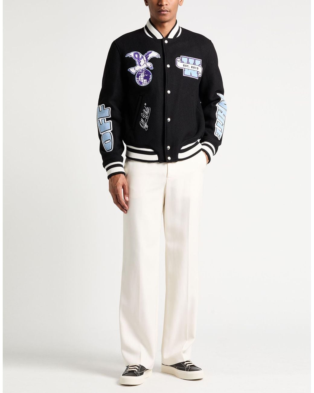 Off-White c/o Virgil Abloh Black Jacket for men