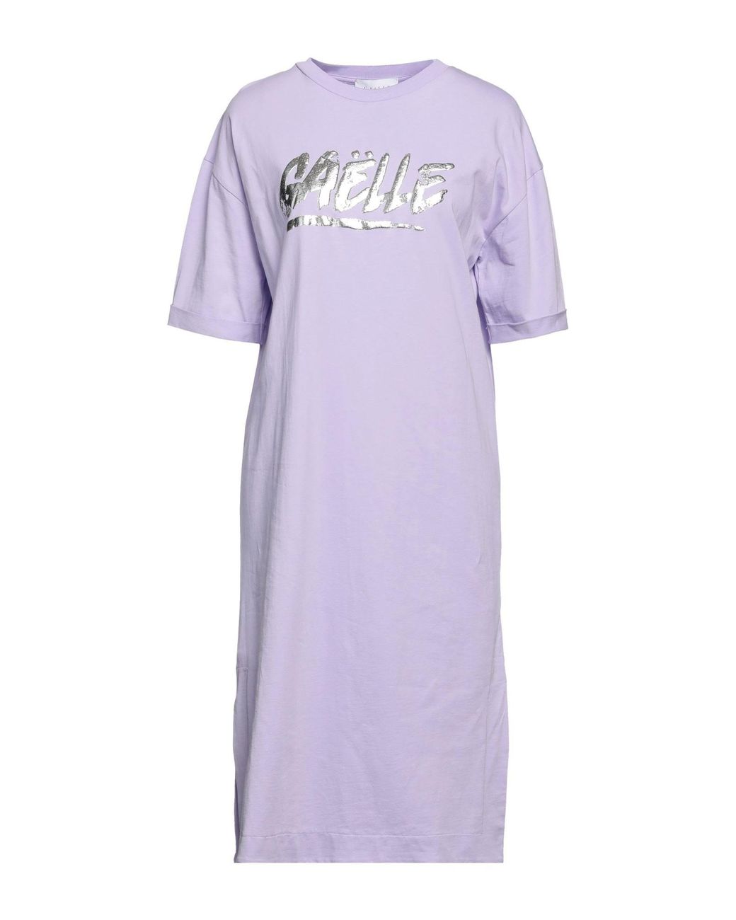 Gaelle Paris Purple Midi Dress