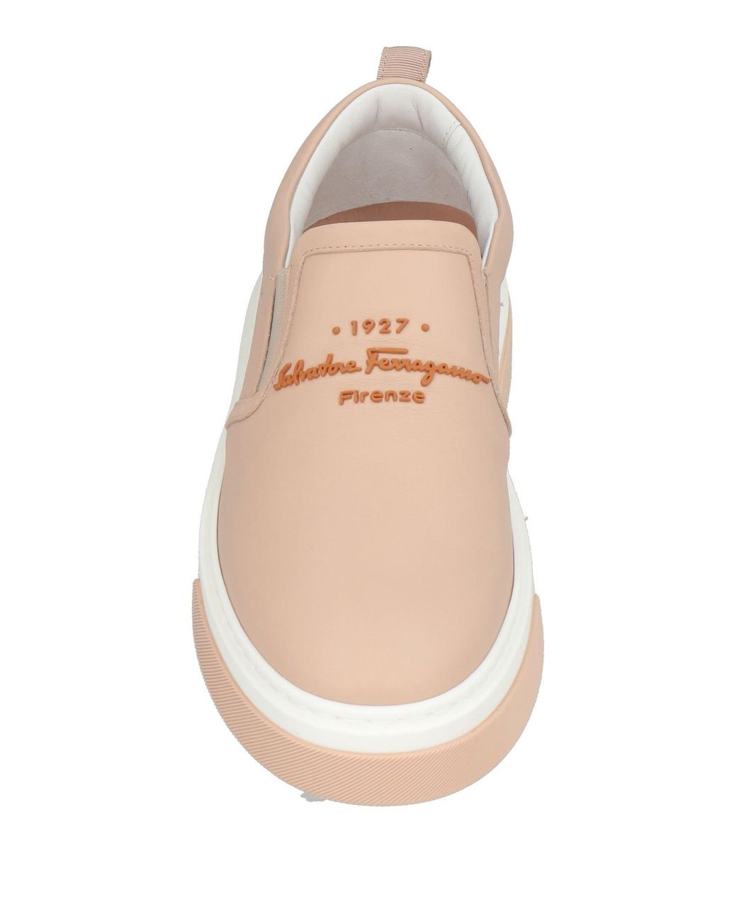 Ferragamo Pink Sneakers Calfskin