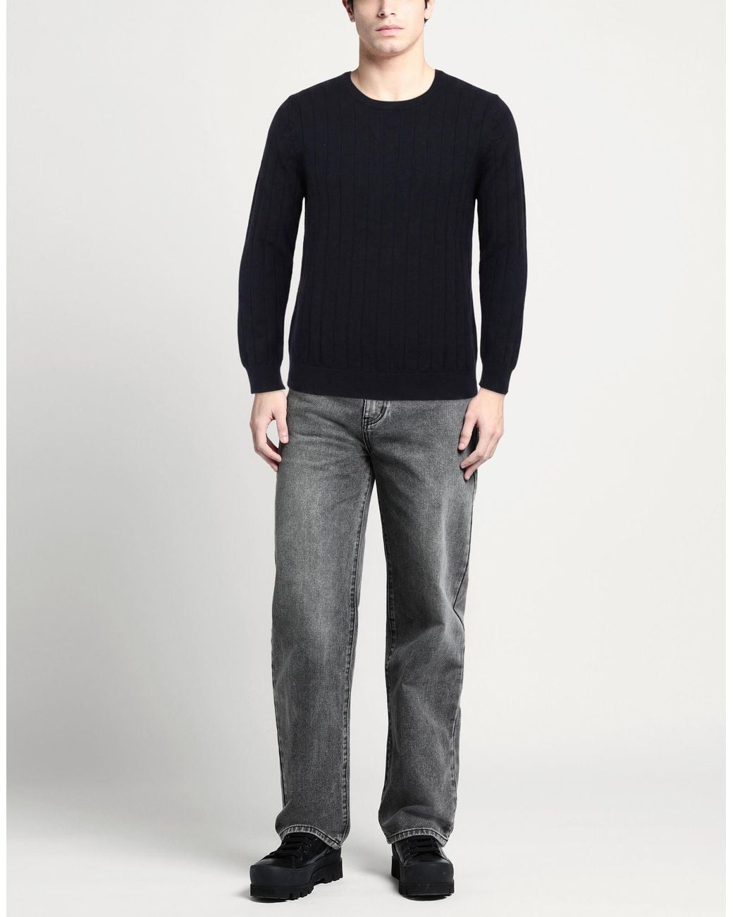 Pullover Jeordie's de hombre de color Blue