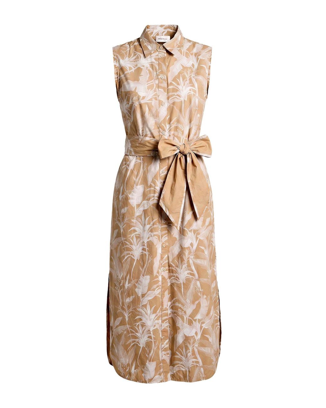 Ottod'Ame Natural Midi Dress Cotton