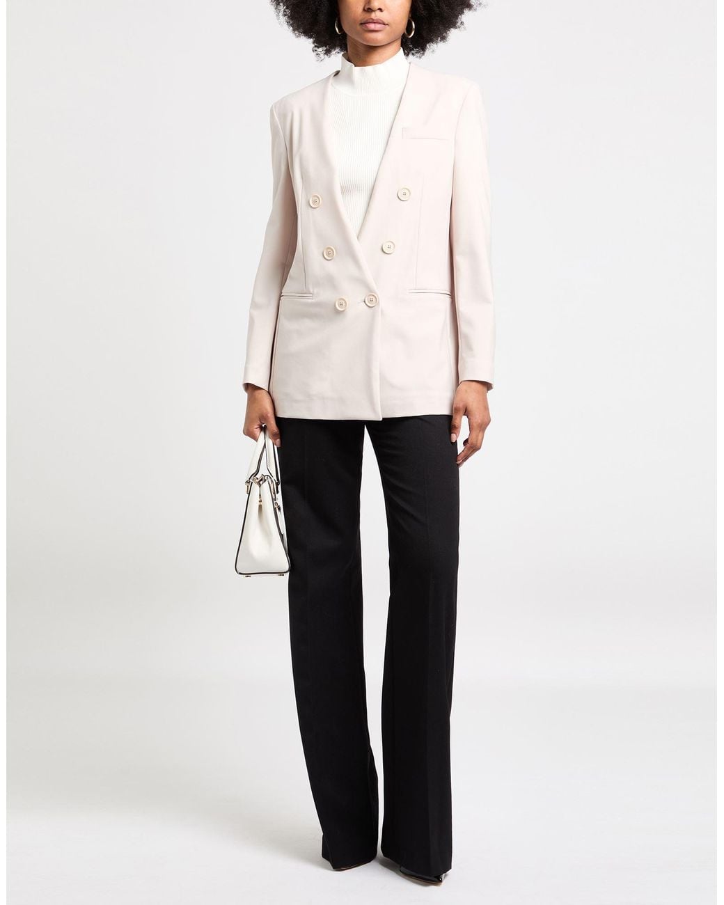 BRERAS Milano Pink Blazer Virgin Wool, Elastane