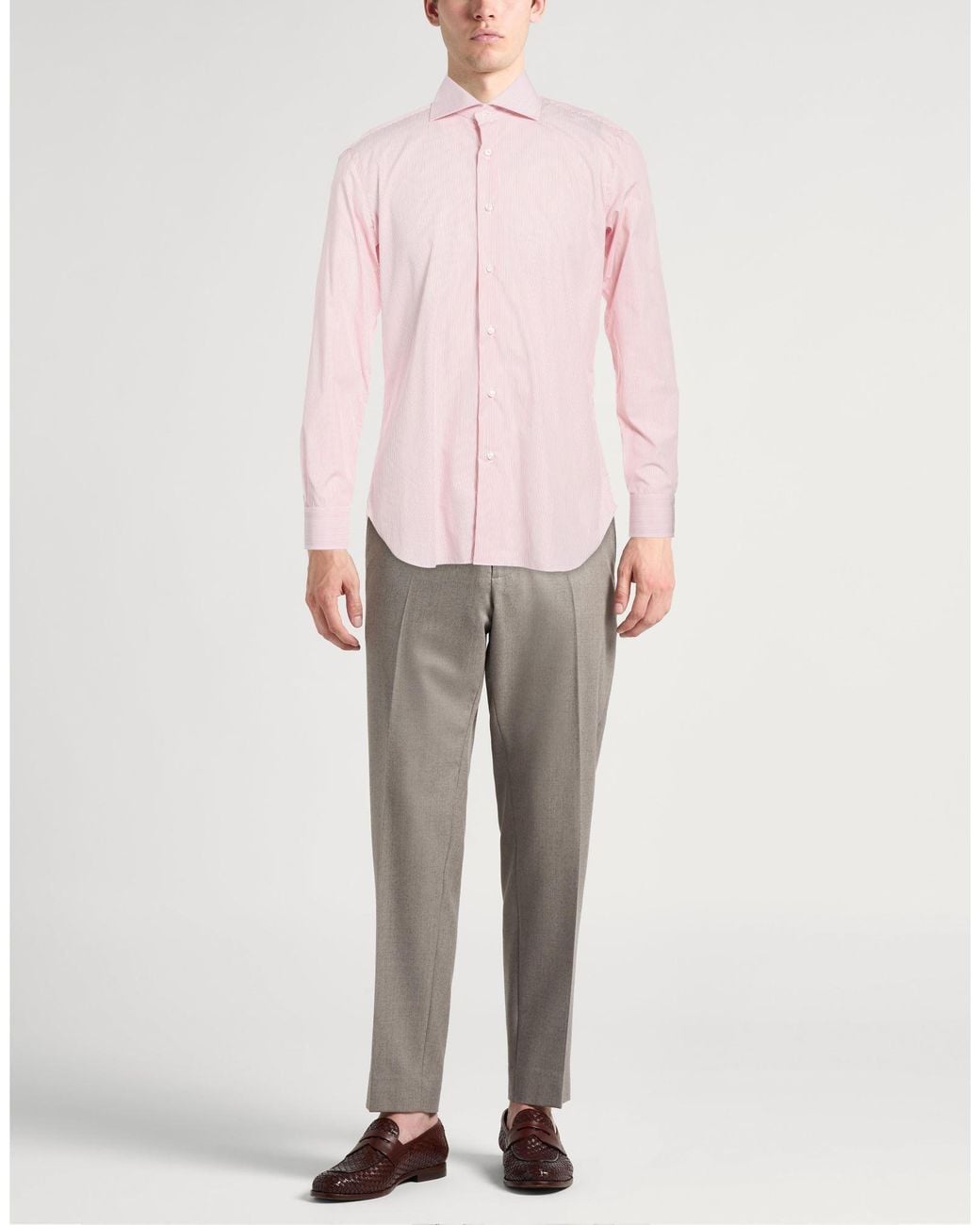 Barba Napoli Pink Shirt for men