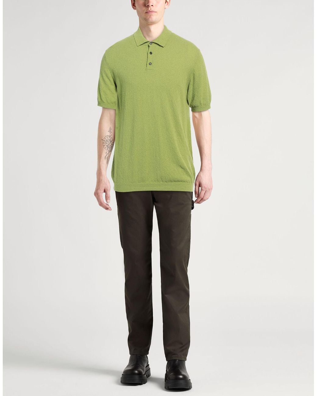 Roberto Collina Pullover in Green für Herren