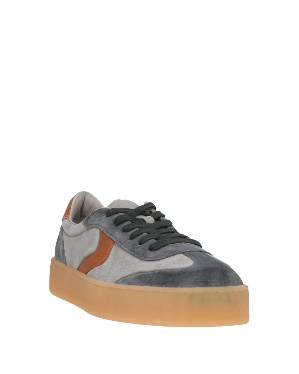 Voile Blanche Gray Mind 02 Sneakers Leather for men