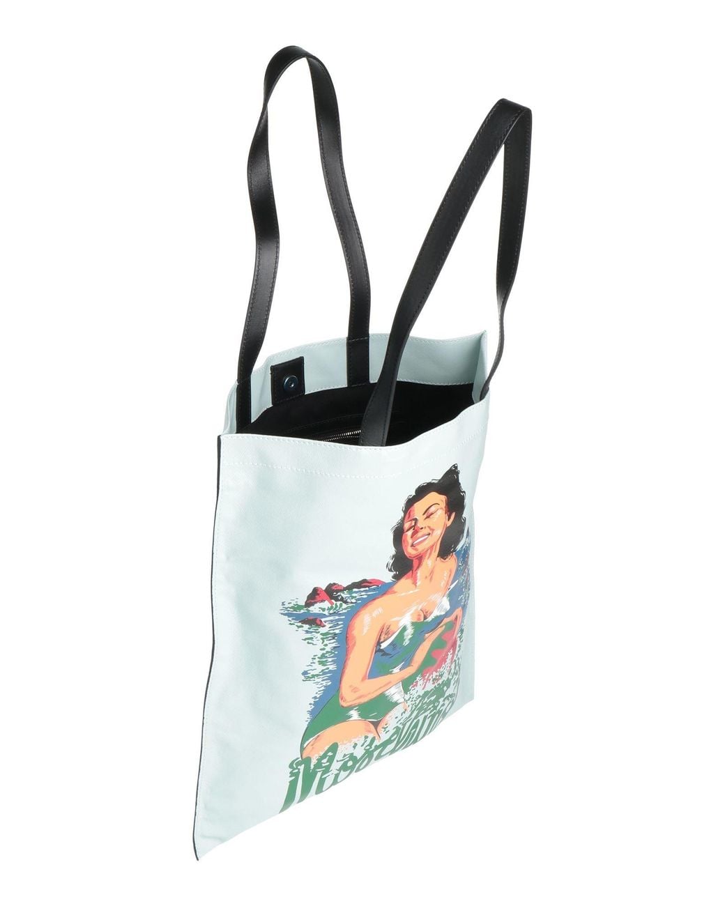 Moschino White Shoulder Bag