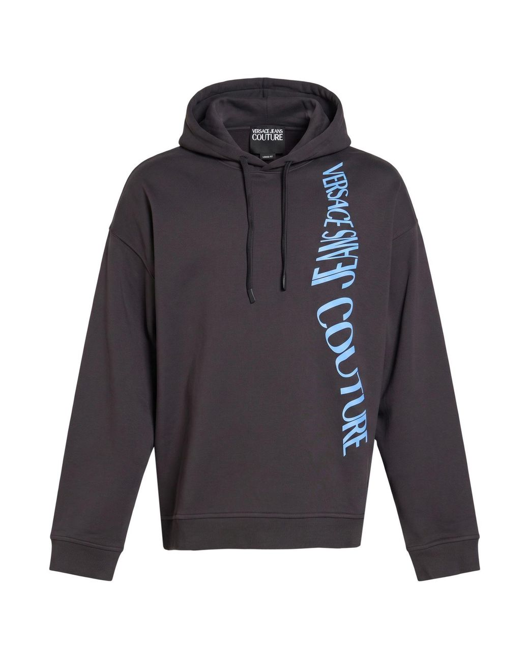 Versace Jeans Couture Blue Dark Sweatshirt Cotton for men