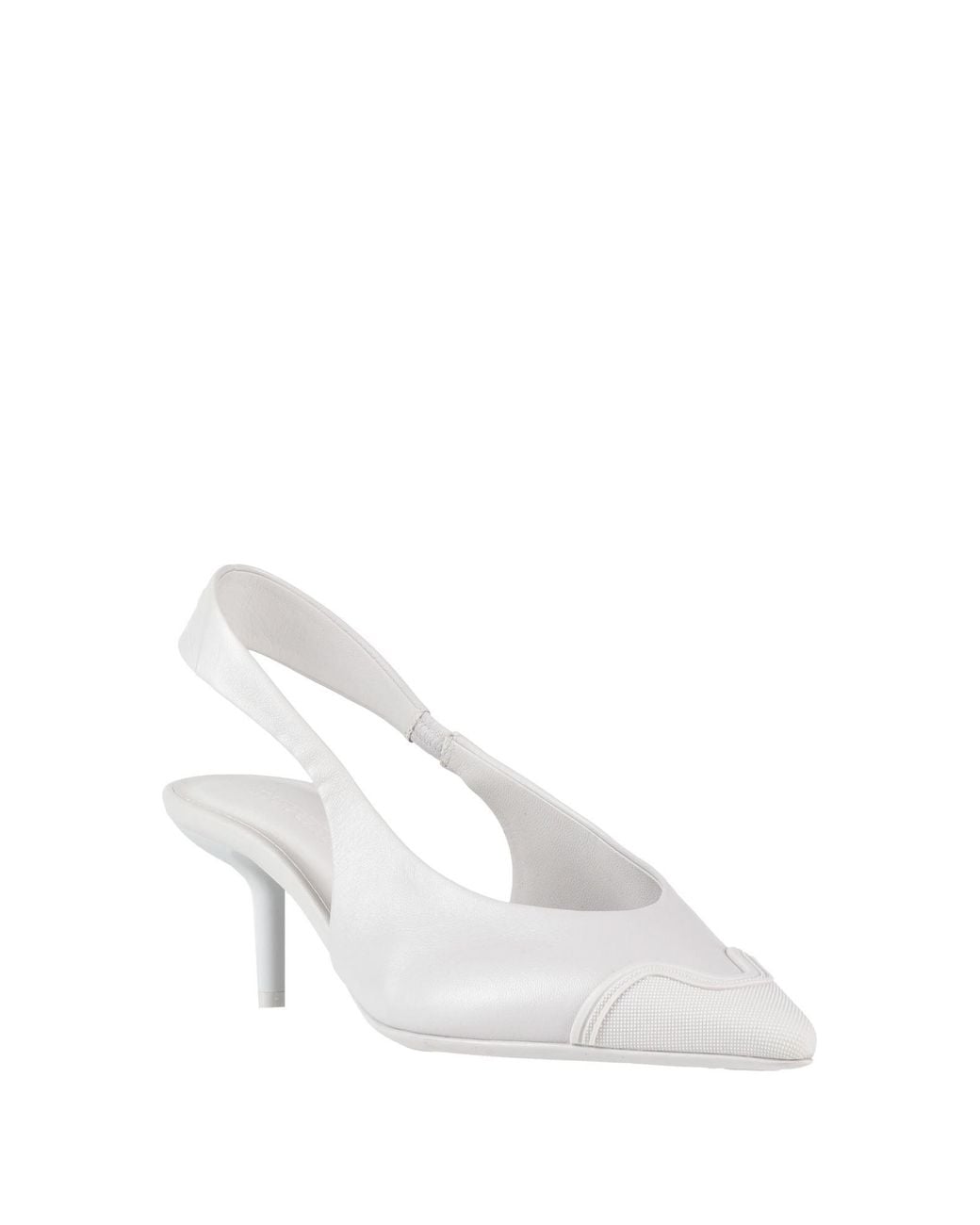 Emporio Armani White Pumps
