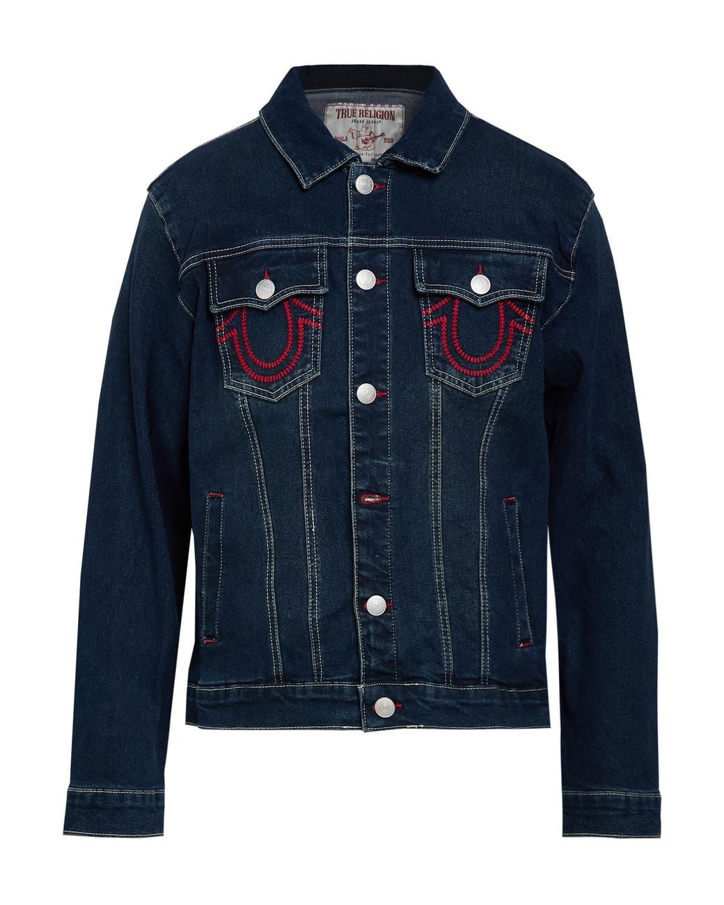 True Religion Blue Denim Outerwear for men