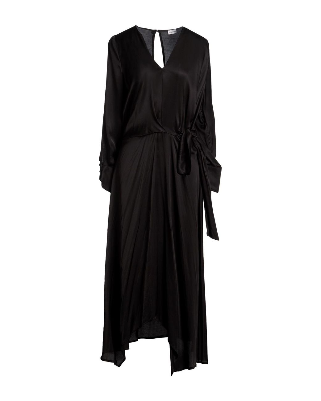 Rebel Queen Black Midi Dress