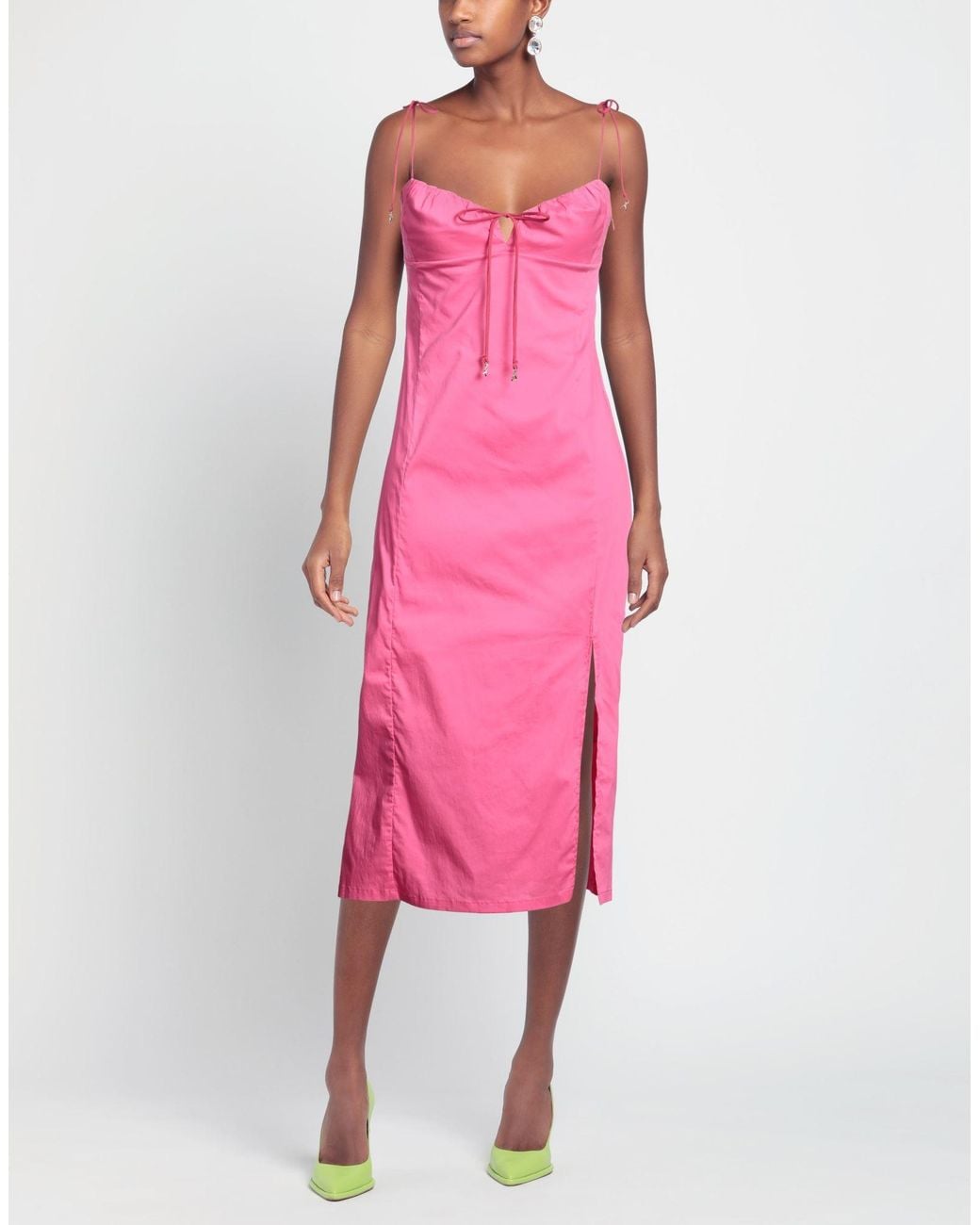 Patrizia Pepe Pink Midi Dress