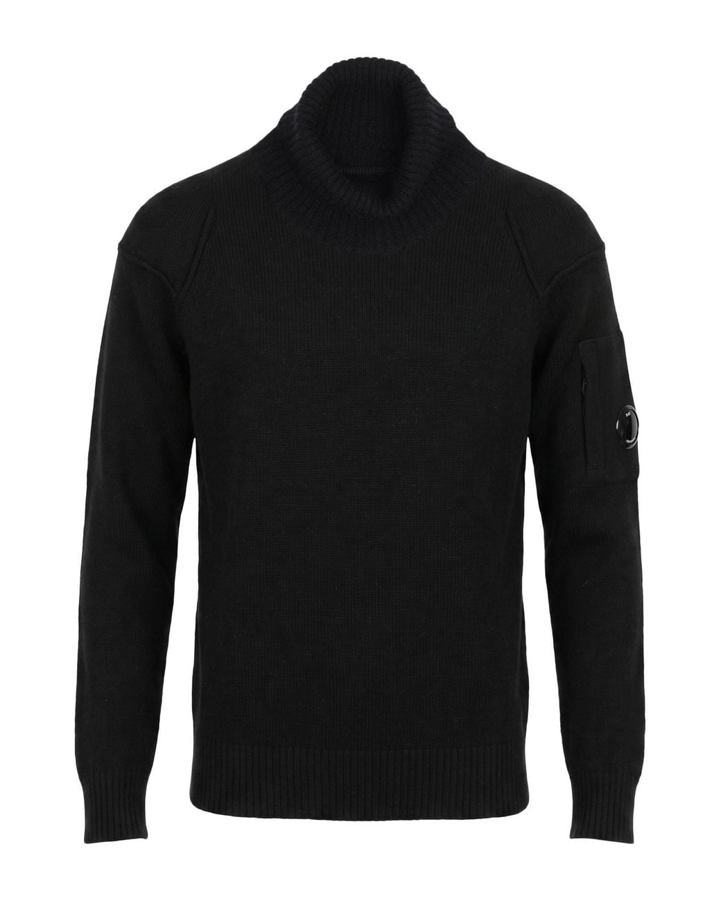 C P Company Black Turtleneck for men