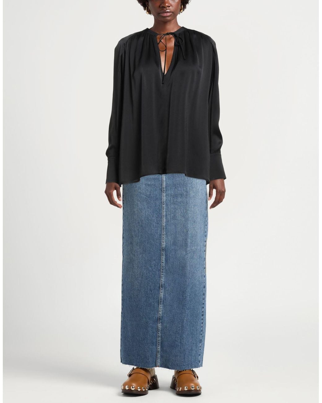 Ottod'Ame Black Top Viscose