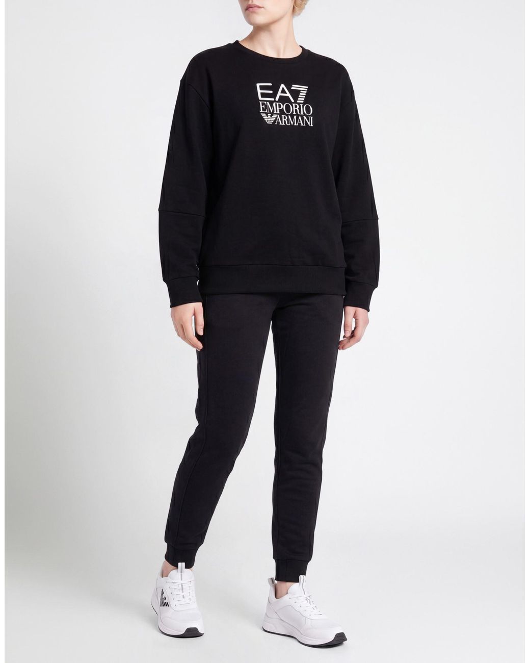 EA7 Black Sweatshirts